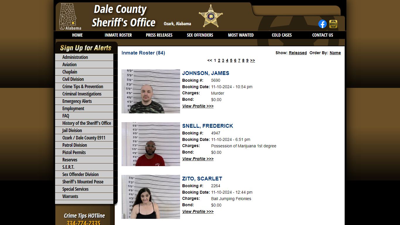 Dale County, AL Mugshots - BUSTEDNEWSPAPER.COM